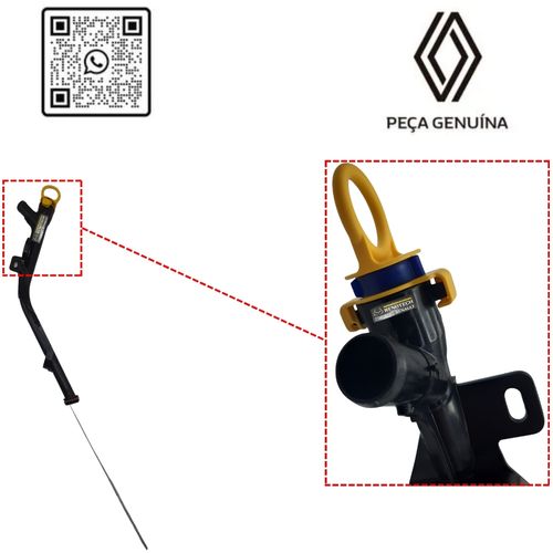 RN 03895R 111503895RVARETA NIVEL DE OLEO MOT 2.3 16V M9T MASTER 13... - 3